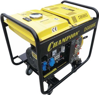Дизельный генератор Champion DG6500E
