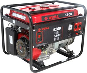 Бензиновый генератор Weima WM5500(E)