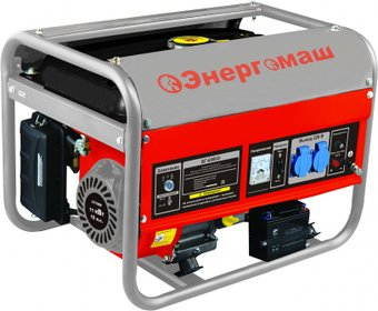 Бензиновый генератор Энергомаш БГ-6500Э