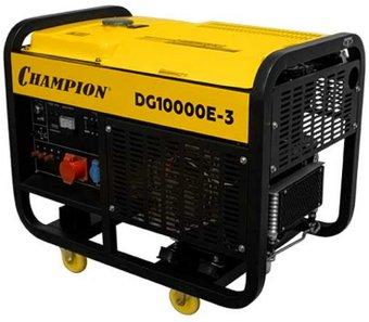 Дизельный генератор Champion DG10000E-3