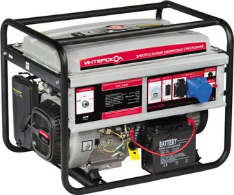 Бензиновый генератор Интерскол ЭБГ-5500