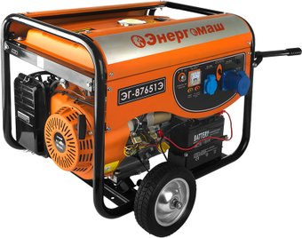Бензиновый генератор Энергомаш ЭГ-87651Э