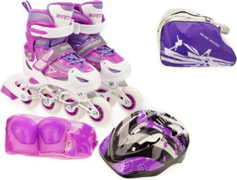 Роликовые коньки Favorit 106SET-S-VL (р. 30-33)