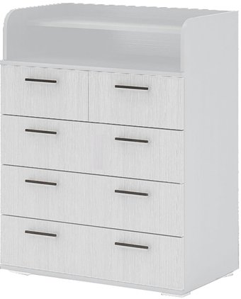 Детский комод Стендмебель №1 М (ясень анкор)