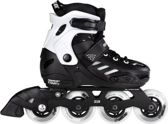 Роликовые коньки Powerslide Khaan Junior SQD 880262 (р. 27-30, черный)