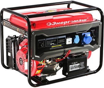 Бензиновый генератор Энергомаш БГ-6600Э