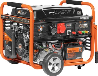 Бензиновый генератор Daewoo Power GDA 9500DPE-3