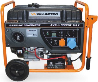 Бензиновый генератор Villartec GG 6300EWC