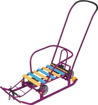 Санки Nika Тимка 5 универсал (сиреневый)