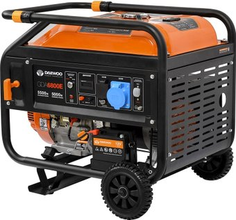 Бензиновый генератор Daewoo Power GDA 6800E