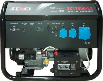 Бензиновый генератор SENCI SC11000-E3