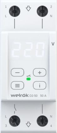 Реле напряжения Welrok D2-50