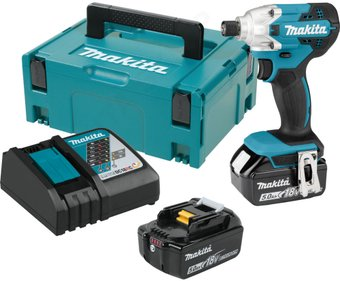 Винтоверт Makita DTD156RTJ (с 2-мя АКБ, кейс)