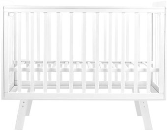 Приставная детская кроватка Indigo Style На ножках (белый)