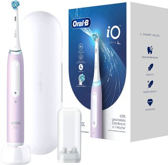 Электрическая зубная щетка Oral-B iO Series 4 iOG4.1A6.1DK 4210201415008 (лаванда) - 1/1