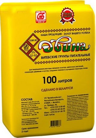 Грунт Двина Торфяной питательный 100 л - 1/1