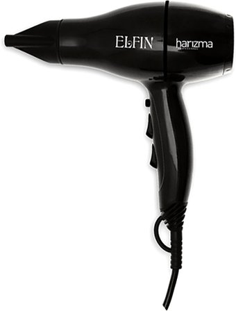 Фен Harizma Elfin 10221-06 (черный) - 1/1