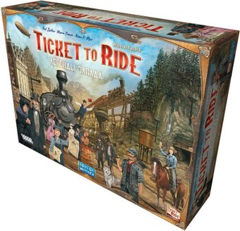Настольная игра Мир Хобби Ticket To Ride. Наследие: Легенды Запада - 1/1