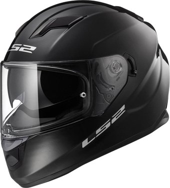 Мотошлем LS2 FF320 Stream Evo Solid (M, black) - 1/1