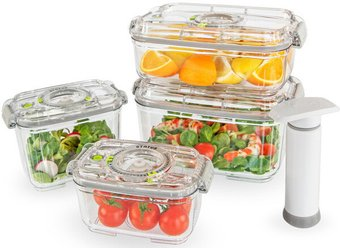 Контейнер вакуумный Status VAC REC-Smaller Full tritan (4 шт) - 1/1