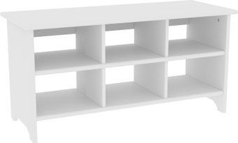 Полка для обуви ММЦ Вествик 900 (белый лак) - 1/1