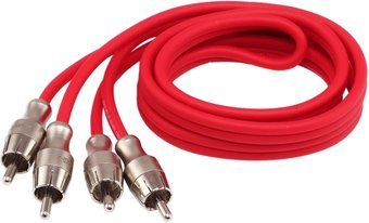 Кабель Aura RCA - RCA RCA-B21 SE (1 м, красный) - 1/1