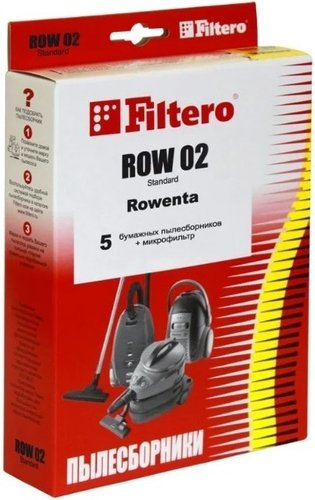Комплект одноразовых мешков Filtero ROW 02 Standard (5 шт) - 1/1