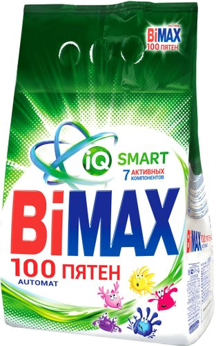 Стиральный порошок BiMax 100 пятен 6 кг - 1/1