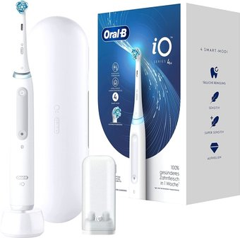 Электрическая зубная щетка Oral-B iO Series 4 I1064.1B6.1DK 4210201414988 (белый) - 1/1