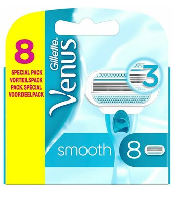 Сменные кассеты для бритья Gillette Venus Smooth (8 шт) - 1/1