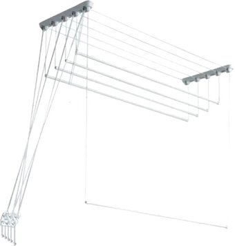 Сушилка для белья Comfort Alumin Euro Premium потолочная 5 прутьев 150 см - 1/1