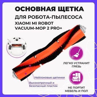 Турбощетка USBTOP для Xiaomi Mi Robot Vacuum-Mop 2 Pro+ (STYTJ02ZHM) 558009 - 1/1