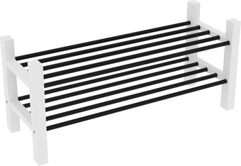 Полка для обуви ММЦ Кантри 85x37 (белый лак) - 1/1