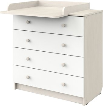 Детский комод Атон Мебель Odin (бодега светлая/белый) - 1/1
