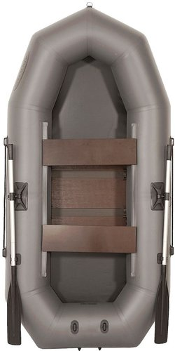 Моторно-гребная лодка Лоцман Профи 280 РС (серый) - 1/1