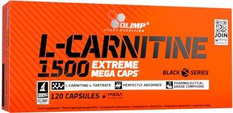 L-карнитин Olimp L-Carnitine 1500 Extreme Mega Caps (120 капсул) - 1/1