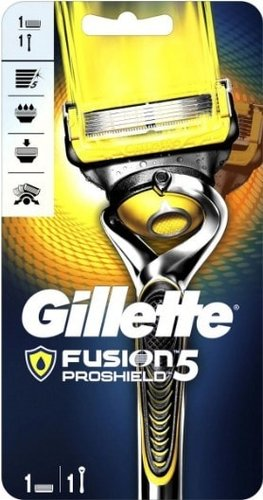 Бритвенный станок Gillette Fusion5 Proshield 1 сменная кассета 7702018412815 - 1/1