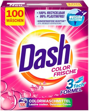 Стиральный порошок DASH Color Frische 3 fash formel 6 кг - 1/1