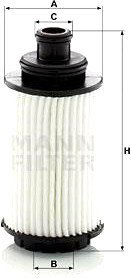 Масляный фильтр MANN-filter HU6023Z - 1/1