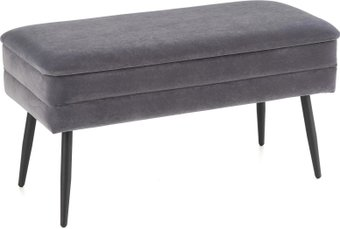 Пуфик Halmar Velva (серый/черный) - 1/1