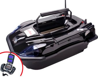 Прикормочный кораблик Boatman Leader Pro (черный) - 1/1