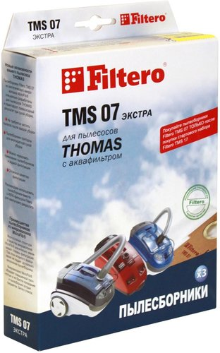 Комплект одноразовых мешков Filtero TMS 07 Экстра - 1/1
