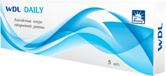 Контактные линзы WDL Daily BC -4 дптр 8.6 мм (5 шт) - 1/1