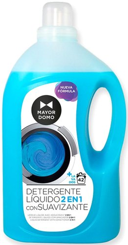Гель для стирки Mayordomo для стирки белья + кондиционер 2 в 1 3 л - 1/1