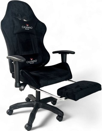 Игровое (геймерское) кресло Calviano 1585 (черный велюр) - 1/1