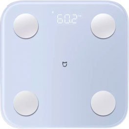 Напольные весы Xiaomi Mijia Body Fat Scale S400 (китайская версия, голубой) - 1/1