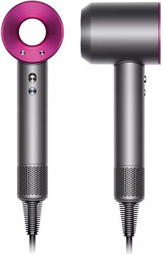 Фен Dyson HD08 Supersonic (серебристый/фуксия) - 1/1