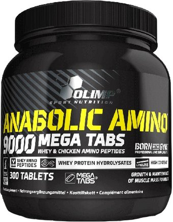 BCAA Olimp Anabolic Amino 9000 Mega Tabs (300 капсул) - 1/1