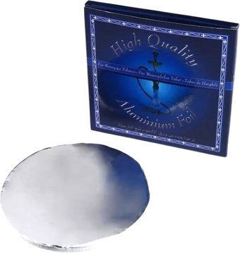 Фольга для кальяна Awlad Sarhan Круглая 50 листов - 1/1