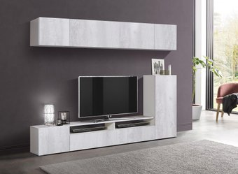 Горка Олмеко Прага-5 П00245050 (белый/бетон пайн белый) - 1/1